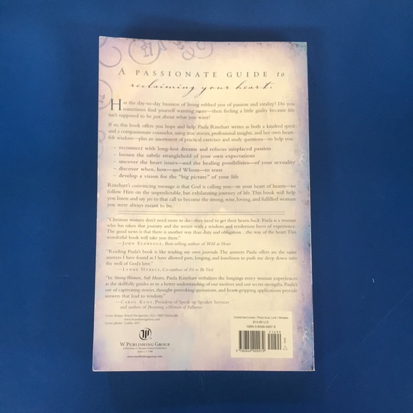 Strong Women Soft Hearts by Paula Rineheart (paperback) - Picture 2 of 4